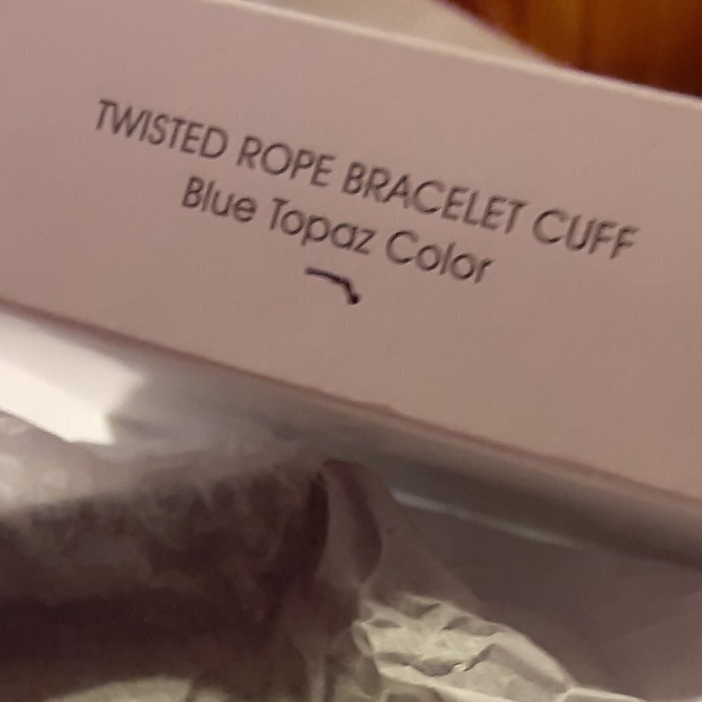 Twisted Rope Bracelet Cuff - Picture 3 of 3